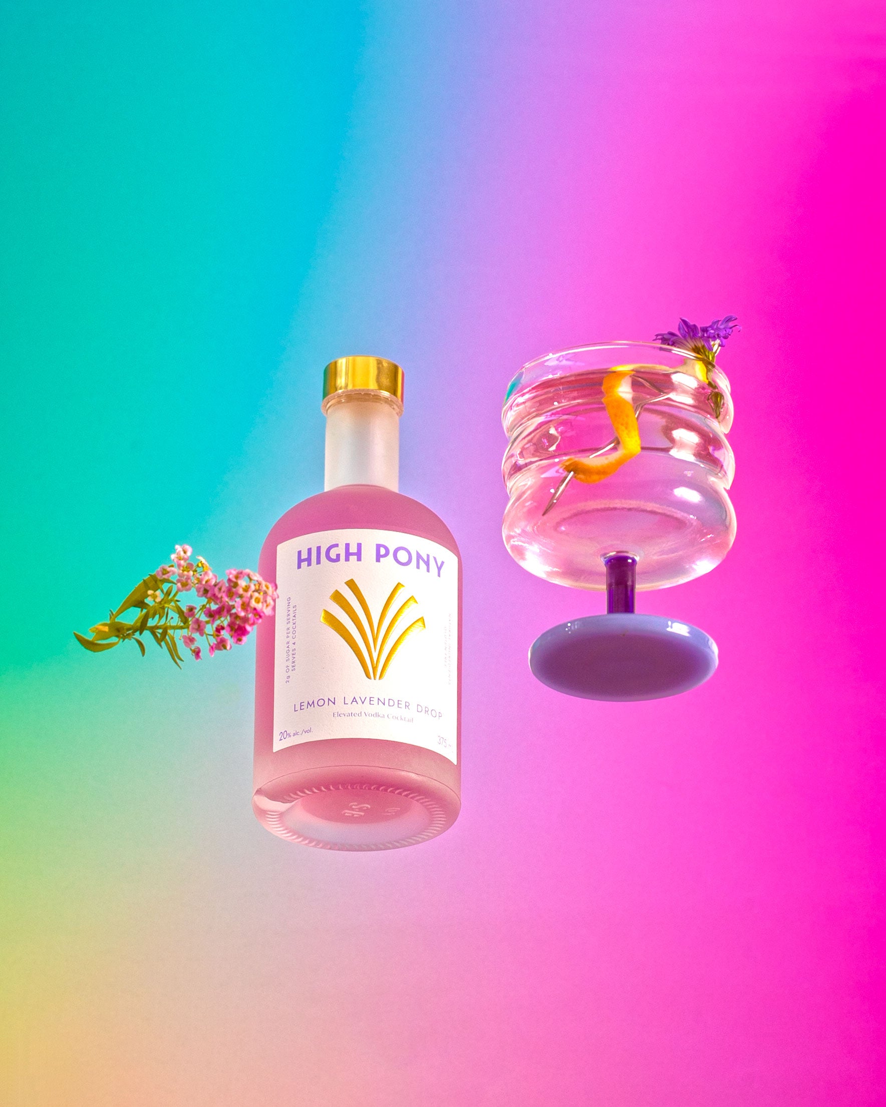 17% Lemon Lavender Drop High Pony 17% Lemon Lavender Drop High Pony